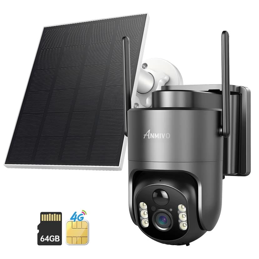 Outdoor 4G Solar Security Camera