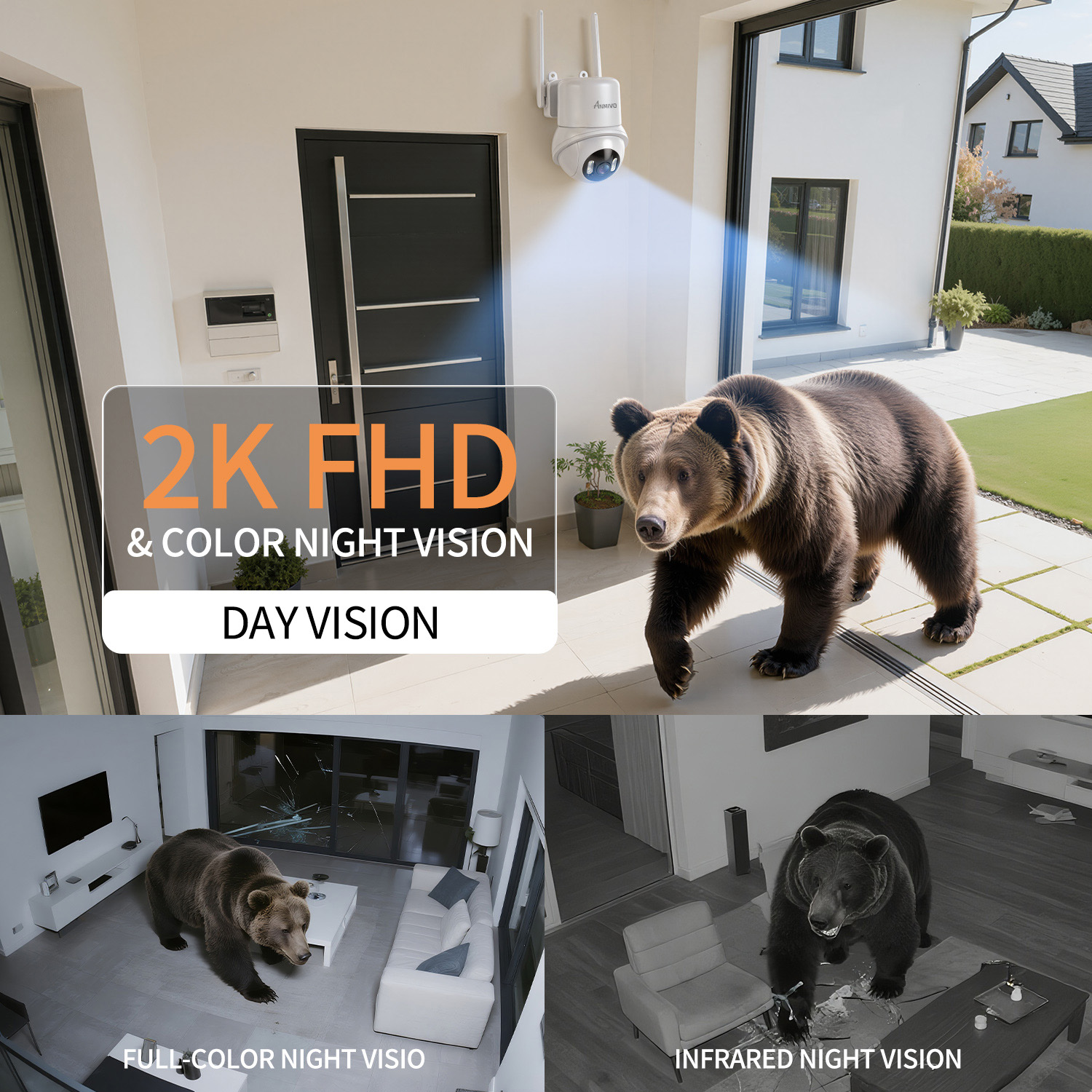 2K Dual-Band Indoor PTZ Camera 2