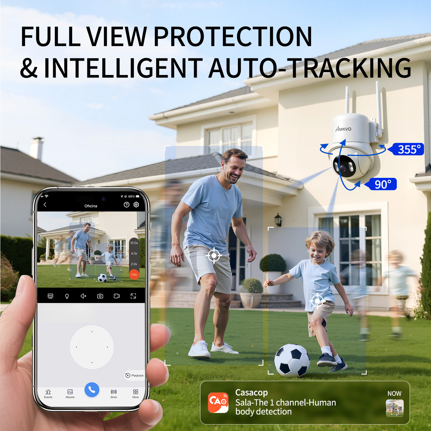 2K Dual-Band Indoor PTZ Camera 3