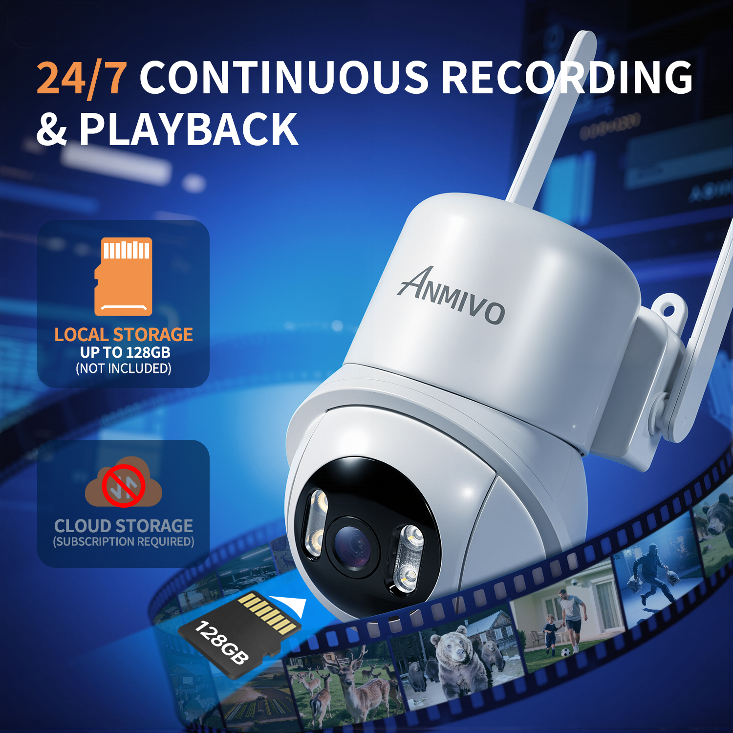2K Dual-Band Indoor PTZ Camera 5
