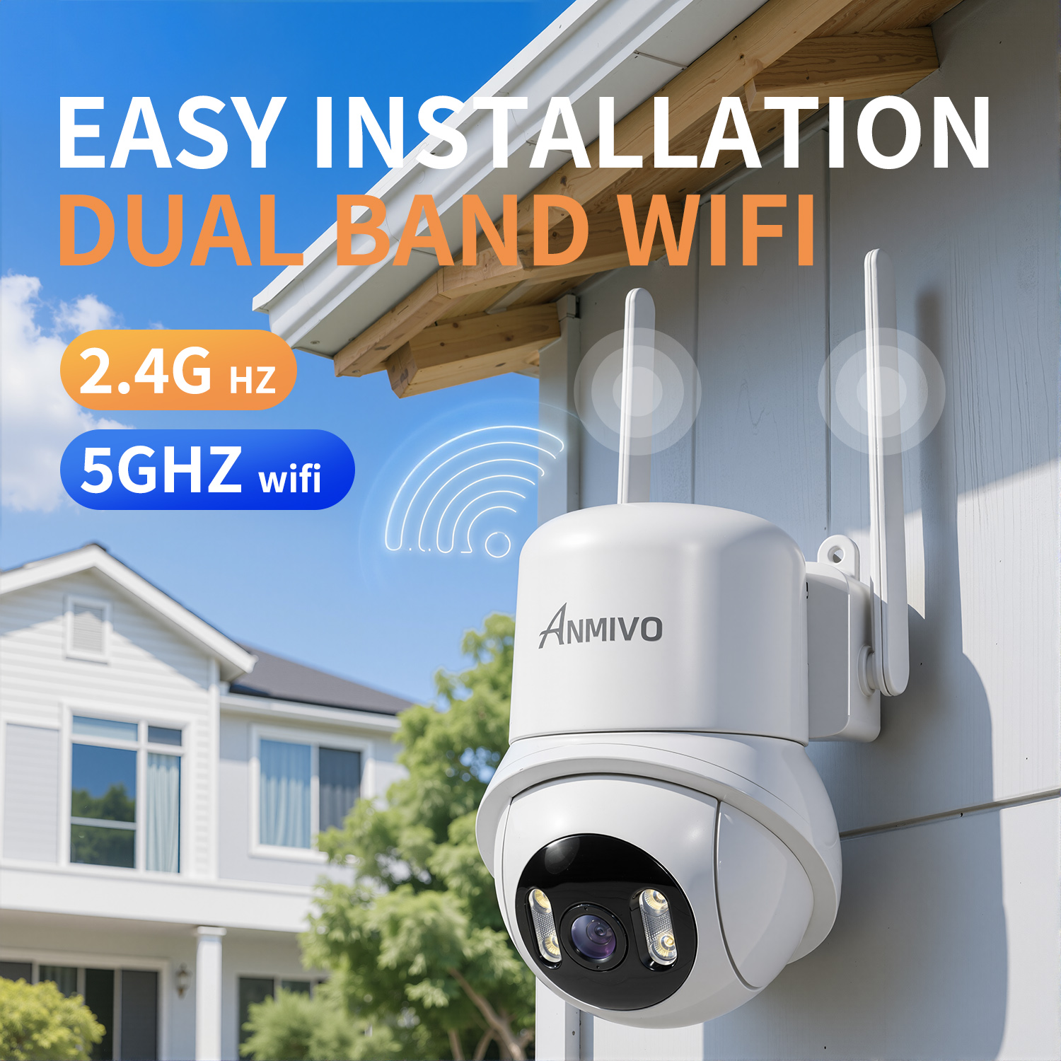 2K Dual-Band Indoor PTZ Camera 6