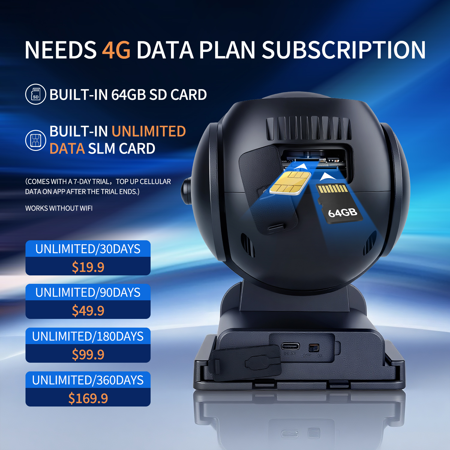 4G Solar Camera 4